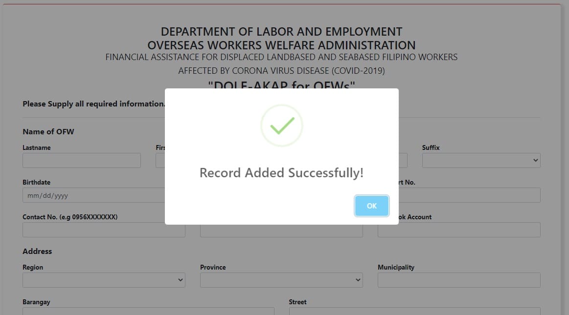 Your submission is successfully recorded.