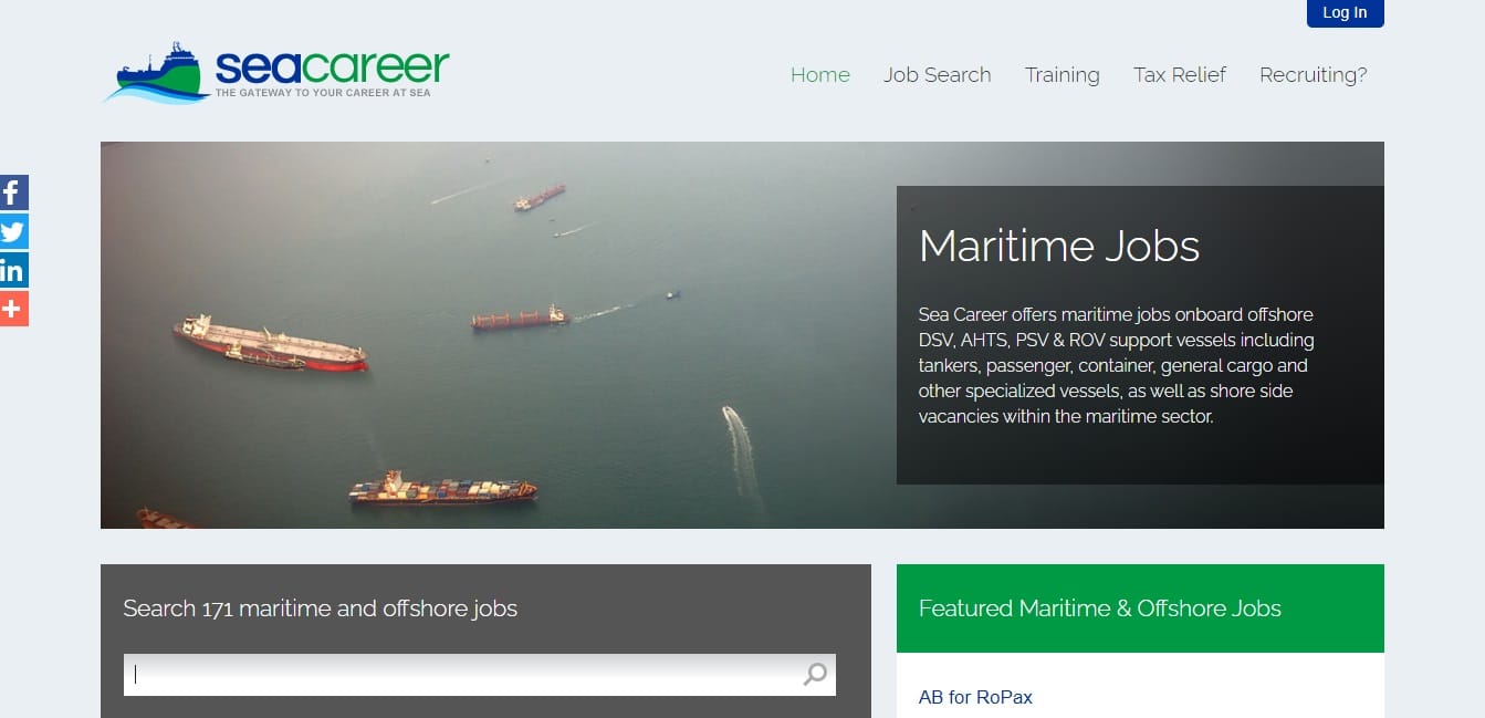 SeaCareer - The Gateway to your career at sea. One of the best seaman jobsites in the market.