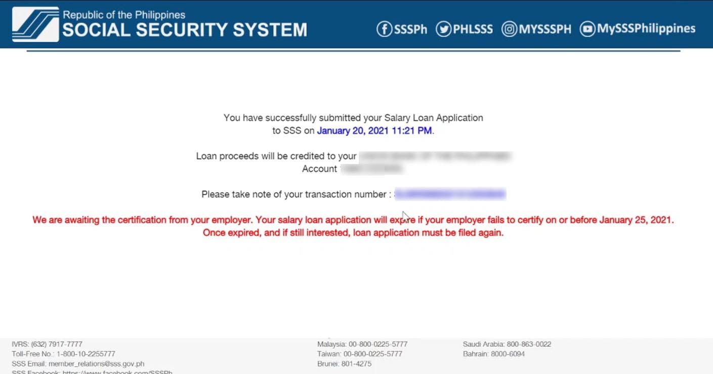 Awaiting Certification from Employer