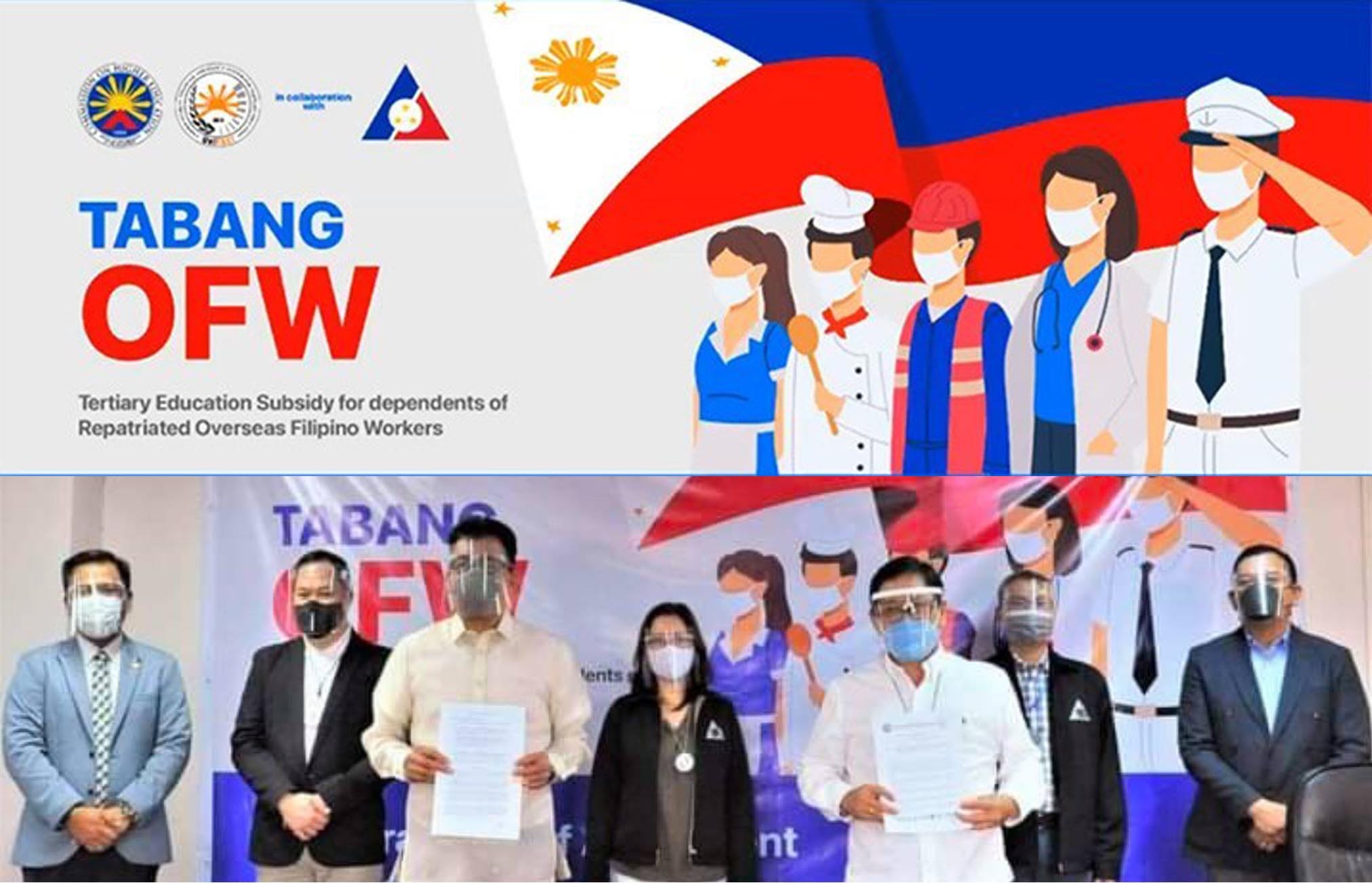 Tabang OFW - educational assistance given to tertiary level OWWA dependent