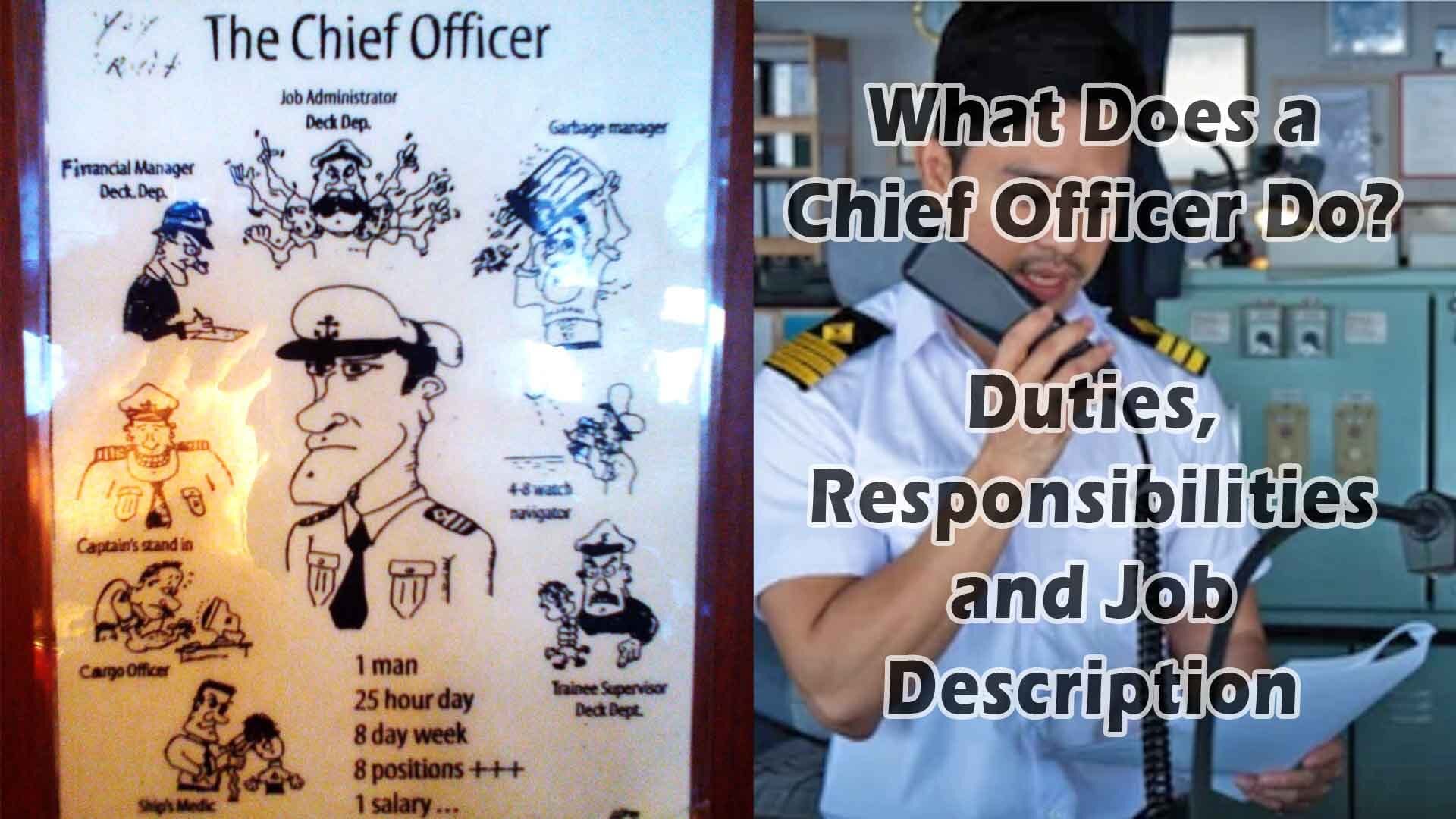 📝 Chief Mate Duties, Responsibilities, and Salary