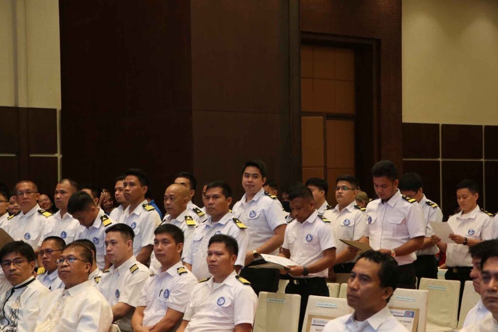 Oath taking ceremony of MARINA's board passers.