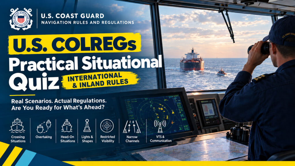 US COLREGs Practical Situational Quiz
